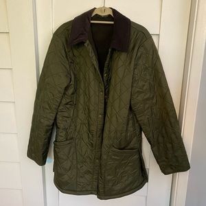 Barbour quilted jacket, medium